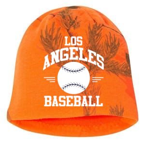 Los Angeles Baseball Fan Kati - Camo Knit Beanie