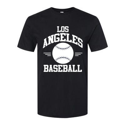 Los Angeles Baseball Fan Softstyle® CVC T-Shirt