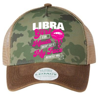 Libra Astrology Birthday Zodiac Sign Legacy Tie Dye Trucker Hat