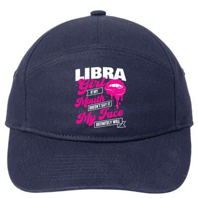 Libra Astrology Birthday Zodiac Sign 7-Panel Snapback Hat