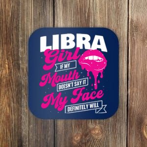 Libra Astrology Birthday Zodiac Sign Coaster