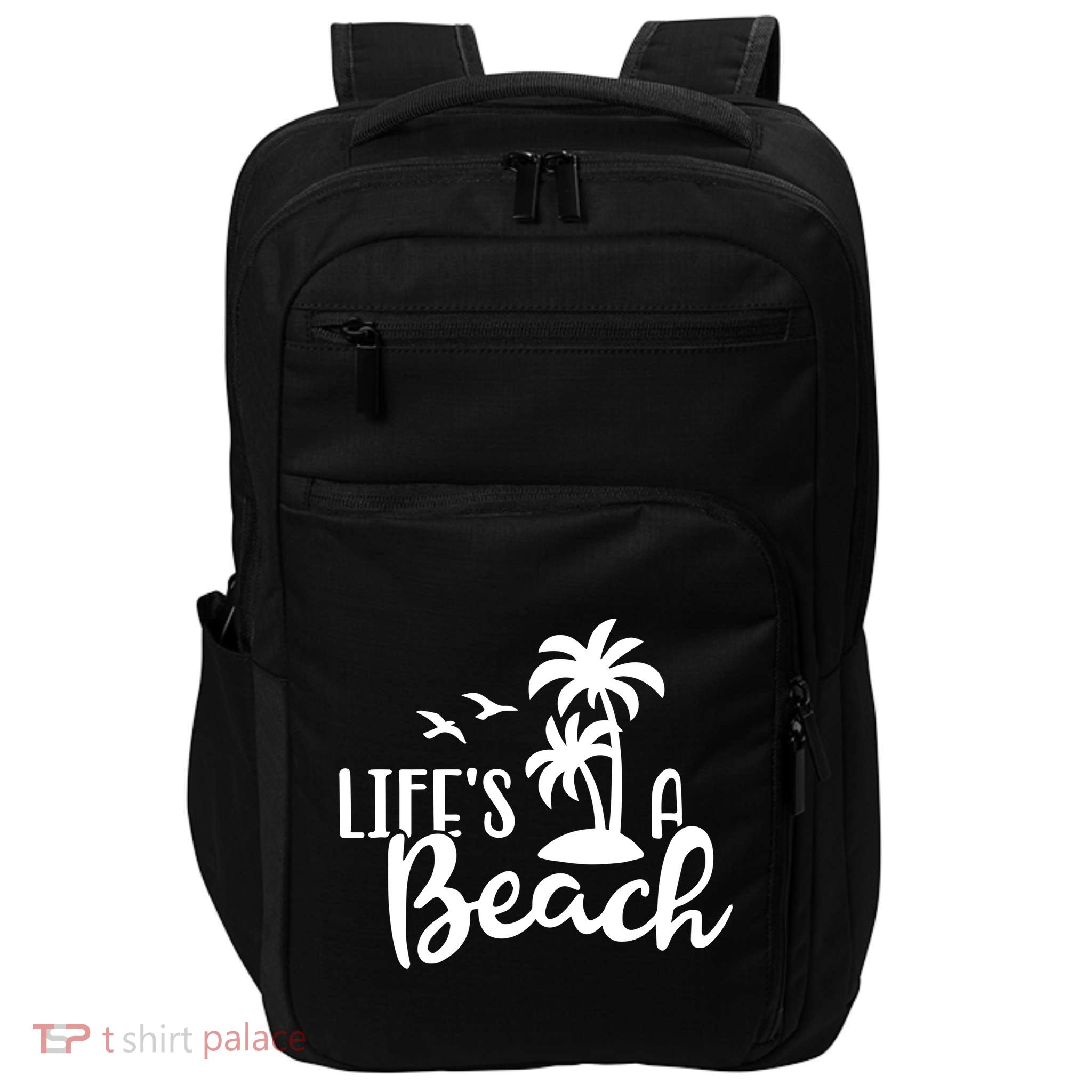 Life's A Beach Tropical Impact Tech Backpack