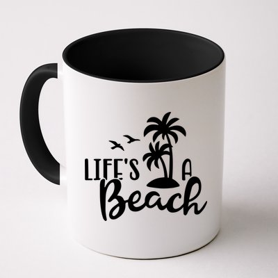 Life's A Beach Tropical Mug