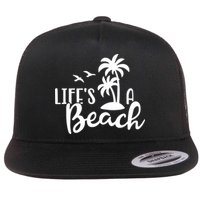 Life's A Beach Tropical Flatbill Hat