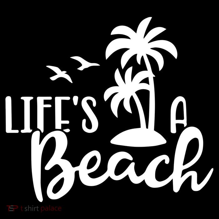 Life's A Beach Tropical Sustainable Beanie