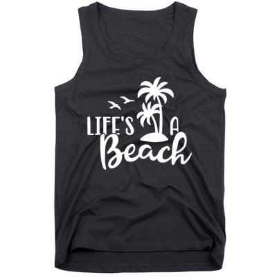 Life's A Beach Tropical Tank Top