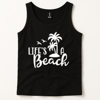 Life's A Beach Tropical Tank Top