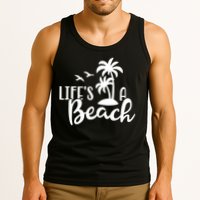 Life's A Beach Tropical Tank Top