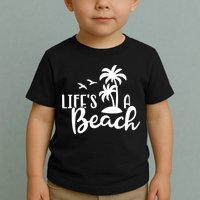 Life's A Beach Tropical Toddler T-Shirt