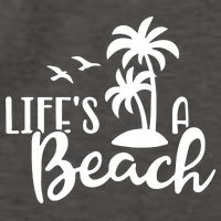 Life's A Beach Tropical Vector Backpack