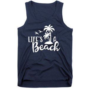 Life's A Beach Tropical Tank Top