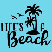 Life's A Beach Tropical Premium T-Shirt