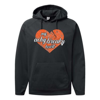 Lyriclyfe Achy Breaky Heart Performance Fleece Hoodie