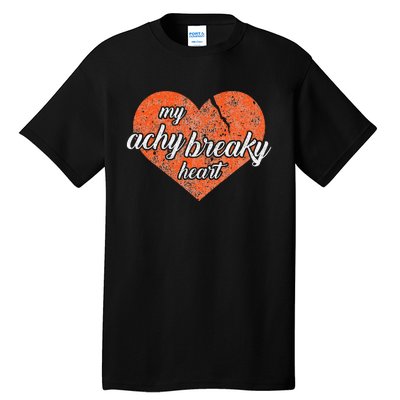 Lyriclyfe Achy Breaky Heart Tall T-Shirt