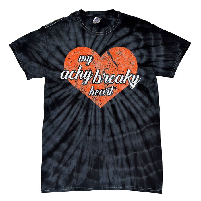 Lyriclyfe Achy Breaky Heart Tie-Dye T-Shirt