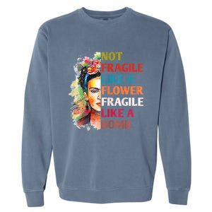 Like A Bomb For Great Gift Garment-Dyed Sweatshirt