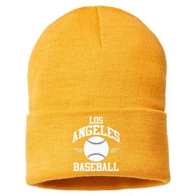 Los Angeles Baseball Fan Sustainable Knit Beanie