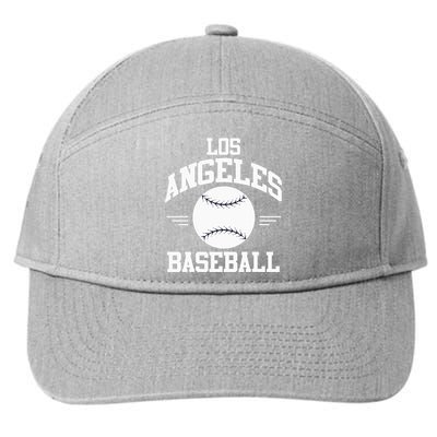 Los Angeles Baseball Fan 7-Panel Snapback Hat