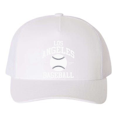 Los Angeles Baseball Fan Yupoong Adult 5-Panel Trucker Hat