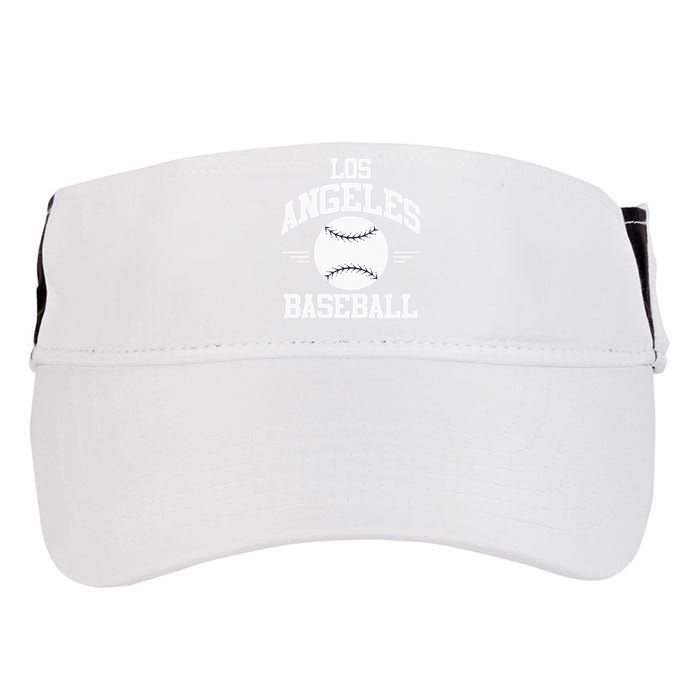 Los Angeles Baseball Fan Adult Drive Performance Visor