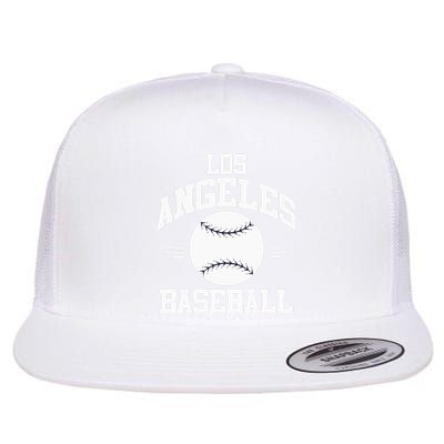 Los Angeles Baseball Fan Flat Bill Trucker Hat