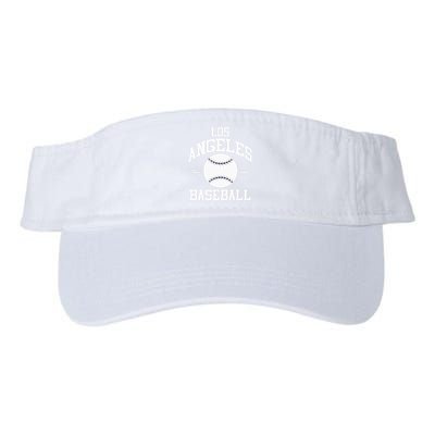 Los Angeles Baseball Fan Valucap Bio-Washed Visor