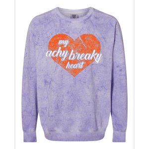 Lyriclyfe A.C.H.Y Breaky Heart Colorblast Crewneck Sweatshirt