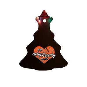 Lyriclyfe A.C.H.Y Breaky Heart Ceramic Tree Ornament