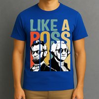 Like A Boss Presidents Day Washington Lincoln Abe George T-Shirt