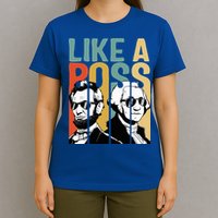 Like A Boss Presidents Day Washington Lincoln Abe George T-Shirt