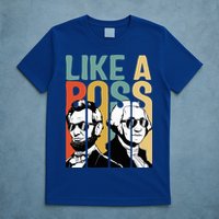 Like A Boss Presidents Day Washington Lincoln Abe George T-Shirt