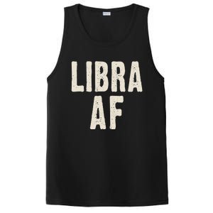 Libra Af Birthday Born In September October Retro Gift Idea Gift PosiCharge Competitor Tank