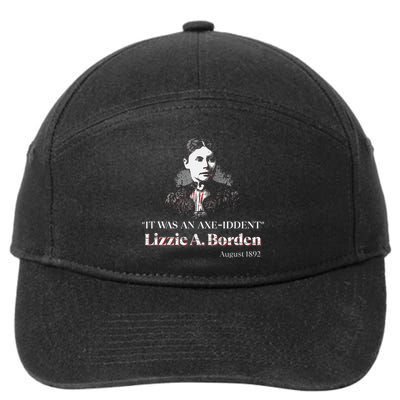Lizzie A. Borden It Was An Axe Iddent Lizzie Andrew Borden 7-Panel Snapback Hat