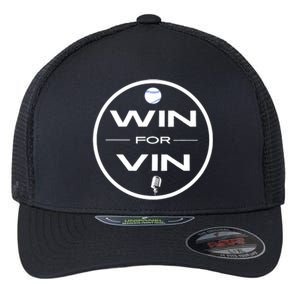 Los Angeles Baseball Win For Vin Microphone Flexfit Unipanel Trucker Cap