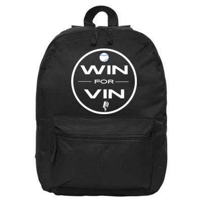 Los Angeles Baseball Win For Vin Microphone 16 in Basic Backpack