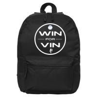 Los Angeles Baseball Win For Vin Microphone 16 in Basic Backpack