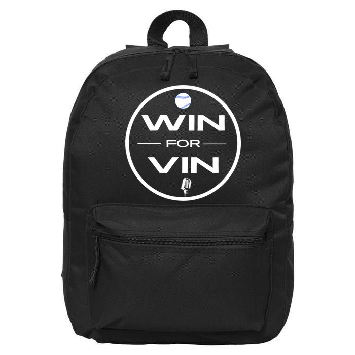 Los Angeles Baseball Win For Vin Microphone 16 in Basic Backpack