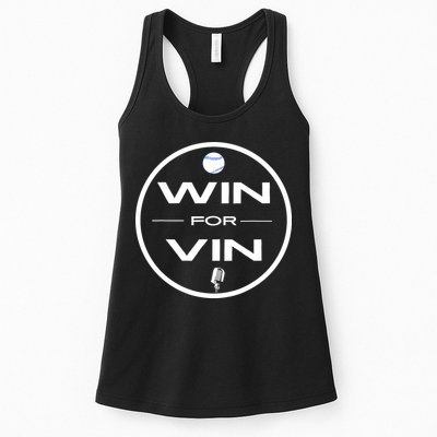 Los Angeles Baseball Win For Vin Microphone Womens Tank Top