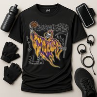 Los Angeles Basketball Player Cooling Performance Crew T-Shirt
