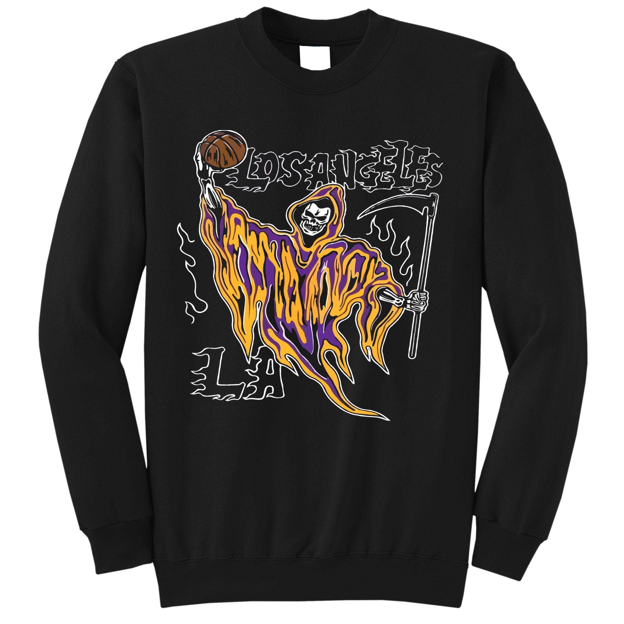Los Angeles Basketball Player Sweatshirt