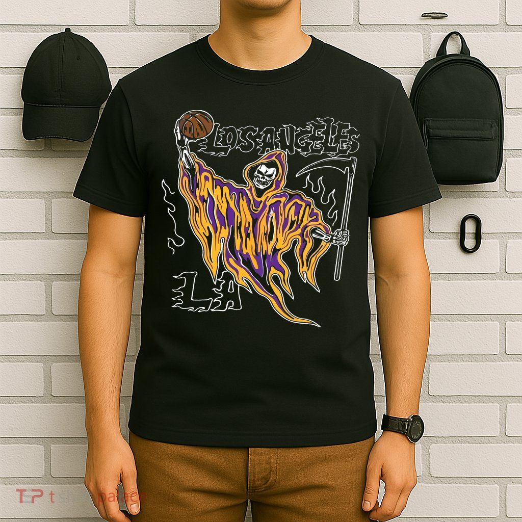 Los Angeles Basketball Player T-Shirt