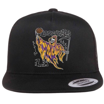 Los Angeles Basketball Player Flatbill Hat