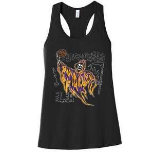 Los Angeles Basketball Player Women's Racerback Tank