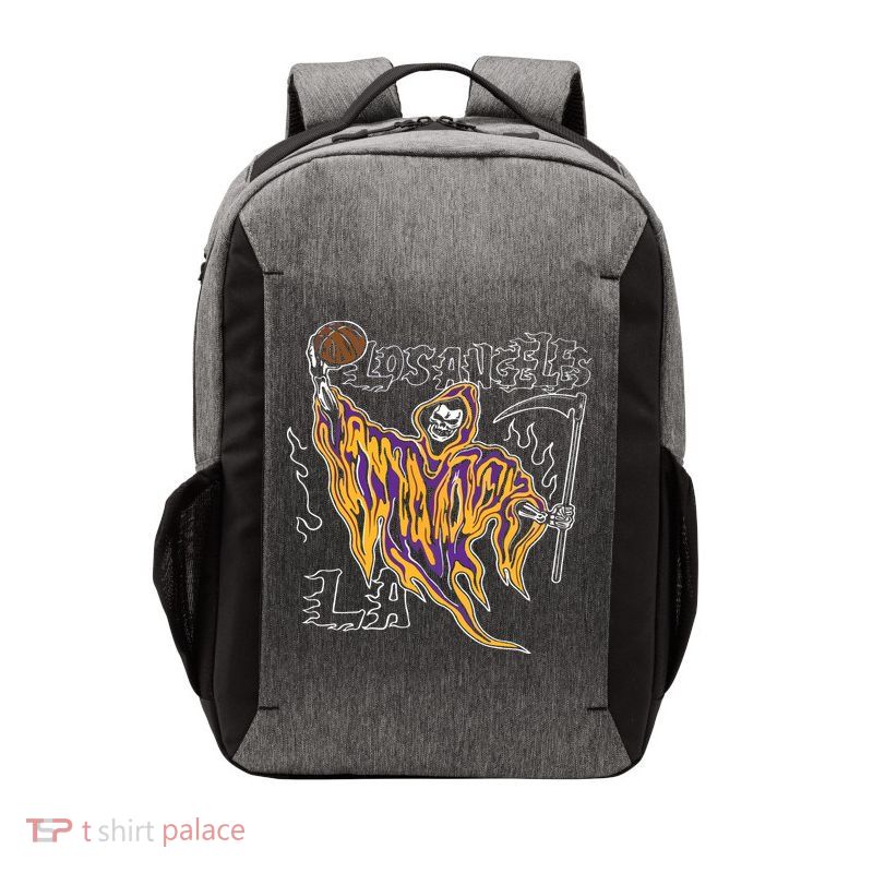 Los Angeles Basketball Player Vector Backpack