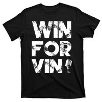 Los Angeles Baseball Announcer Win For Vin Microphone T-Shirt