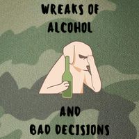 LMPZTEEZAlcohol And Bad Decisions Legacy Tie Dye Trucker Hat