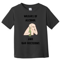 LMPZTEEZAlcohol And Bad Decisions Toddler T-Shirt
