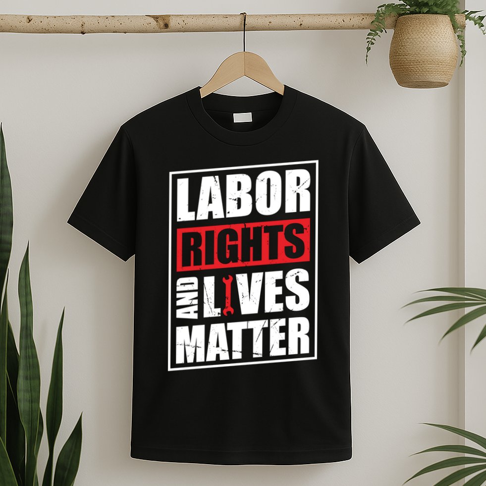 Labor Rights And Lives Matter  T-Shirt
