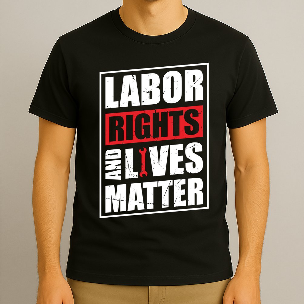 Labor Rights And Lives Matter  T-Shirt