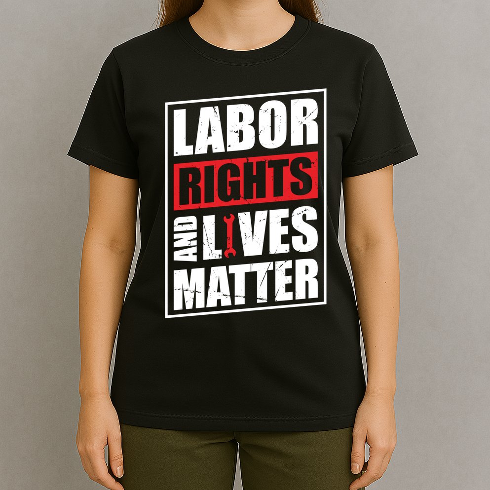 Labor Rights And Lives Matter  T-Shirt